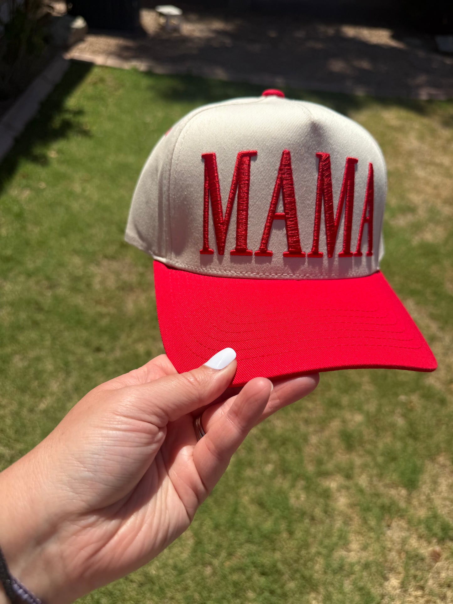 Mama Embroidered Trucker Hat | Snapback Hat | Stylish Mom Hat | Mother’s Day Gift