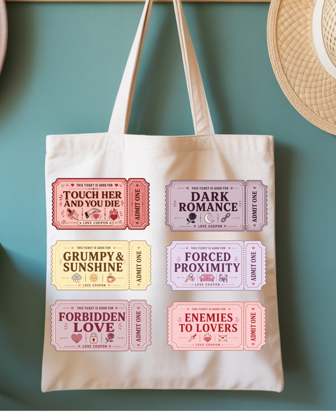 Romantasy Tropes Tote Bag