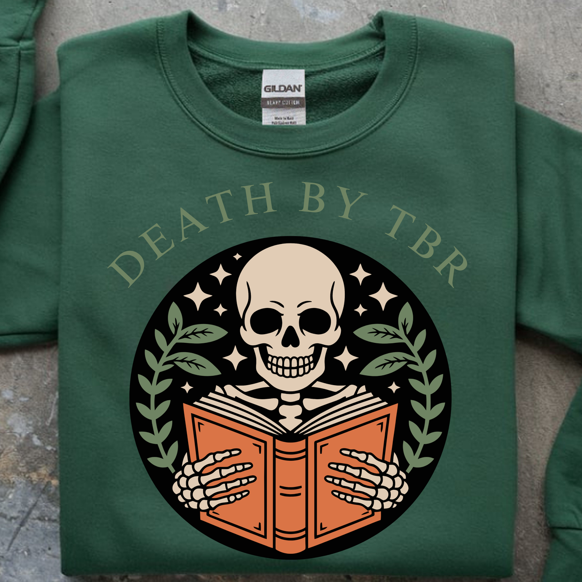 Death by TBR Bookish Crewneck Sweatshirt