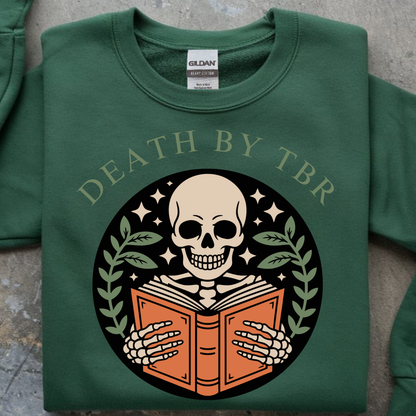 Death by TBR Bookish Crewneck Sweatshirt