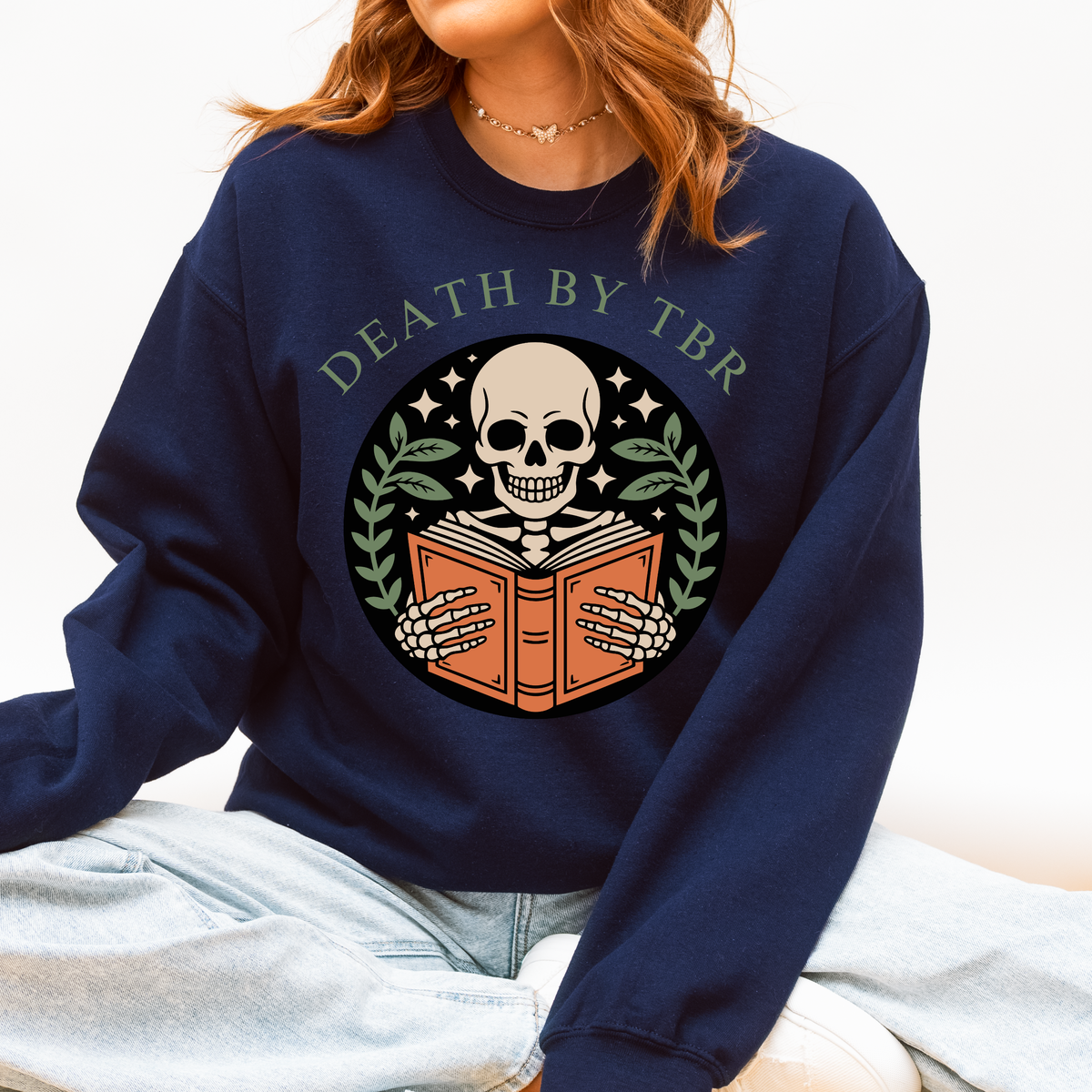 Death by TBR Bookish Crewneck Sweatshirt