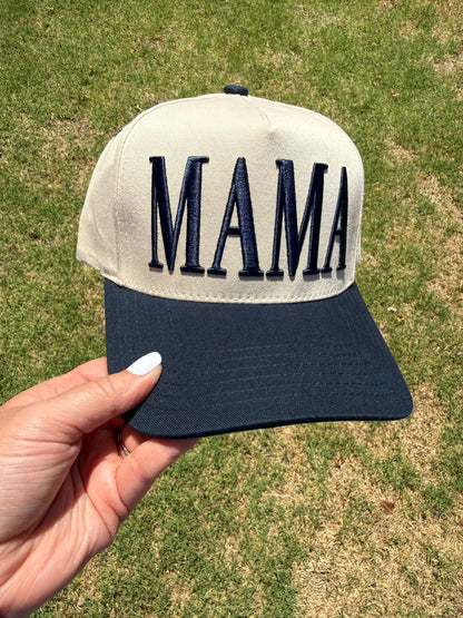 Mama Embroidered Trucker Hat | Snapback Hat | Stylish Mom Hat | Mother’s Day Gift