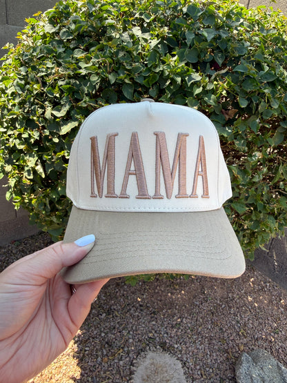 Mama Embroidered Trucker Hat | Snapback Hat | Stylish Mom Hat | Mother’s Day Gift