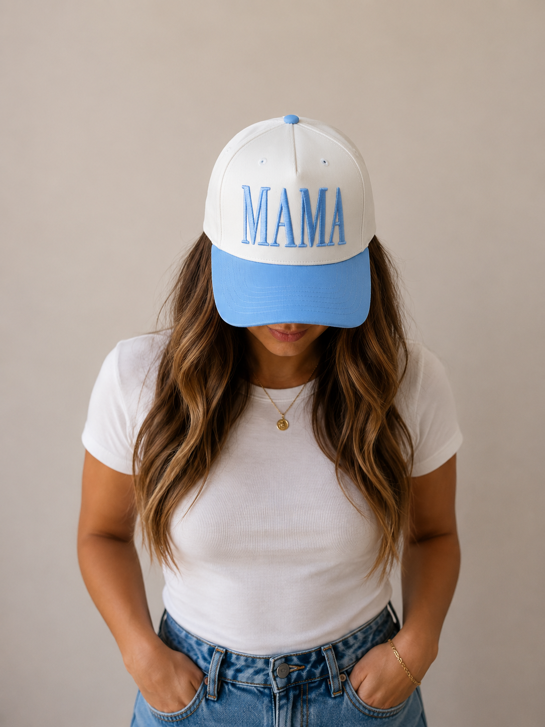 Mama Embroidered Trucker Hat | Snapback Hat | Stylish Mom Hat | Mother’s Day Gift