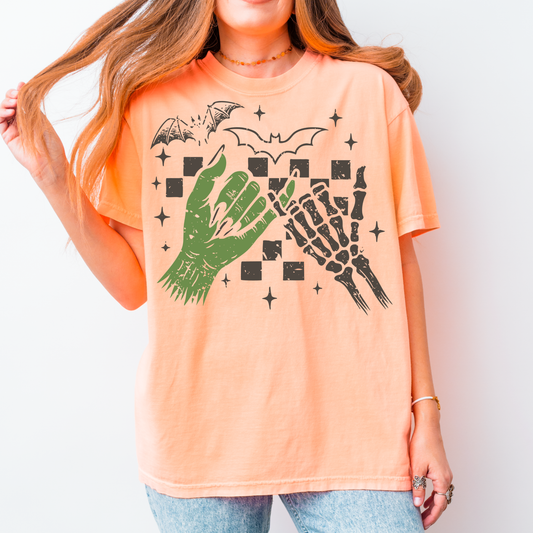 Spooky Pinky Promise Halloween Tee | Spooky Cute Gothic Graphic T-Shirt