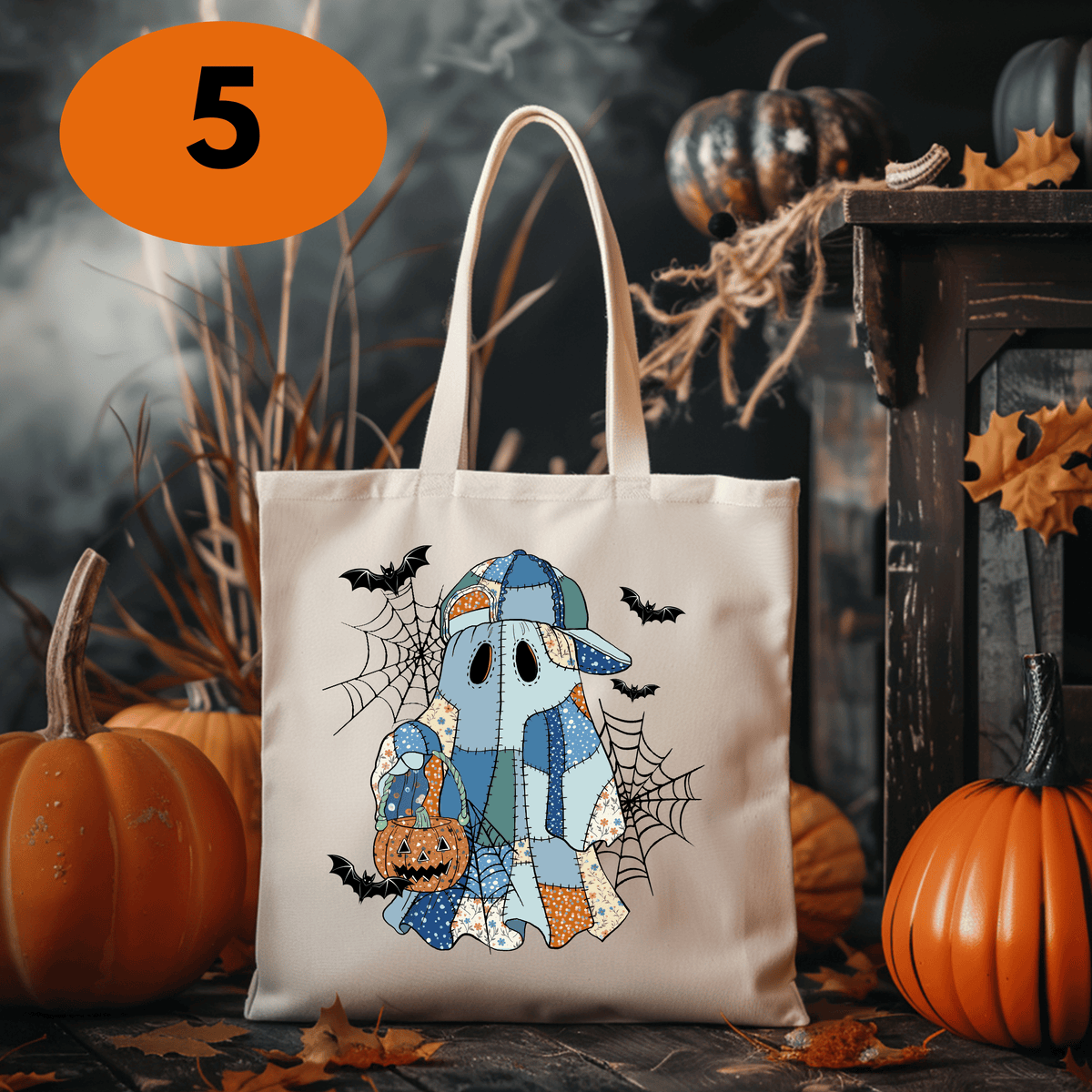 Kids Halloween Trick-or-Treat Bag | 15 Designs to Choose From | Personalization Option