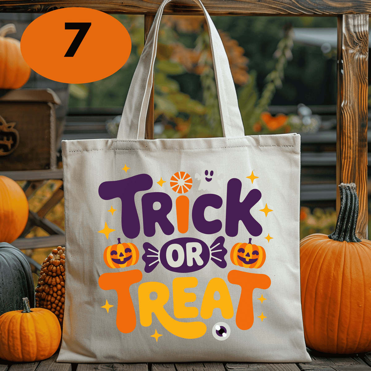 Kids Halloween Trick-or-Treat Bag | 15 Designs to Choose From | Personalization Option
