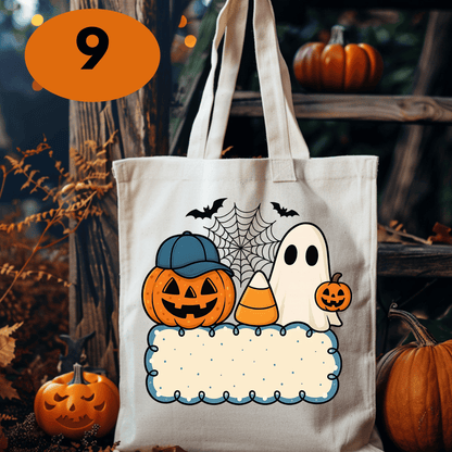 Kids Halloween Trick-or-Treat Bag | 15 Designs to Choose From | Personalization Option