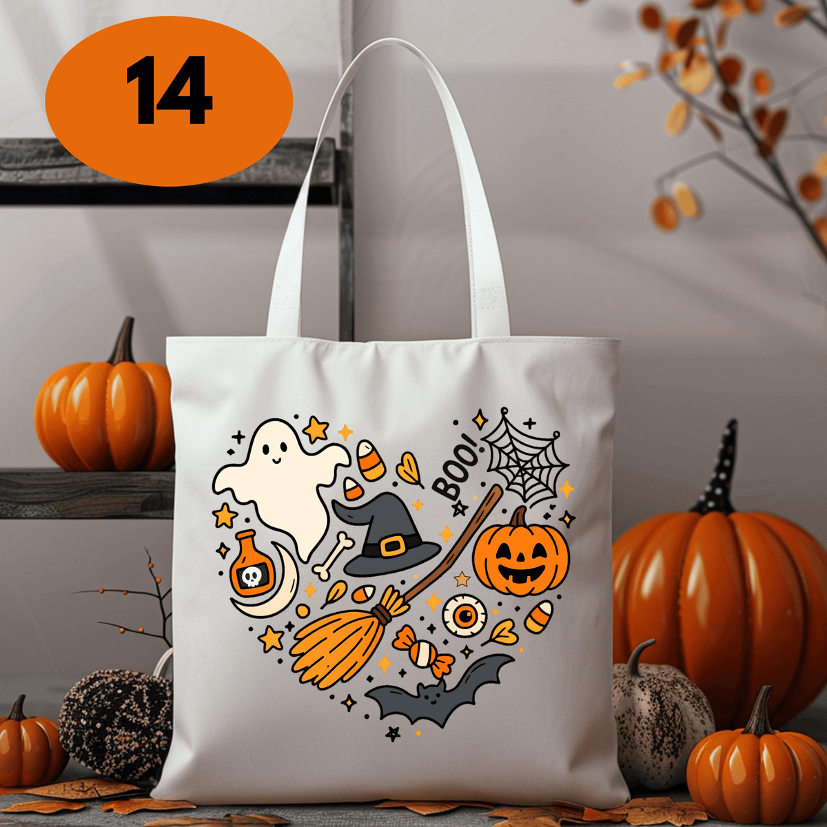 Kids Halloween Trick-or-Treat Bag | 15 Designs to Choose From | Personalization Option